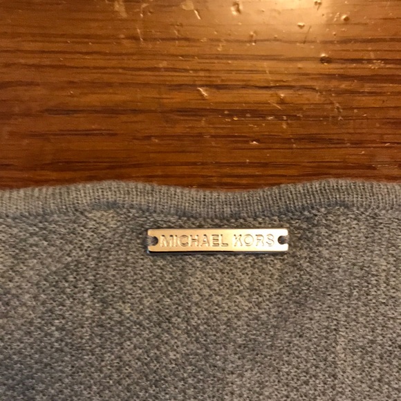 NWOT Michael Kors gray sweater - Picture 4 of 4